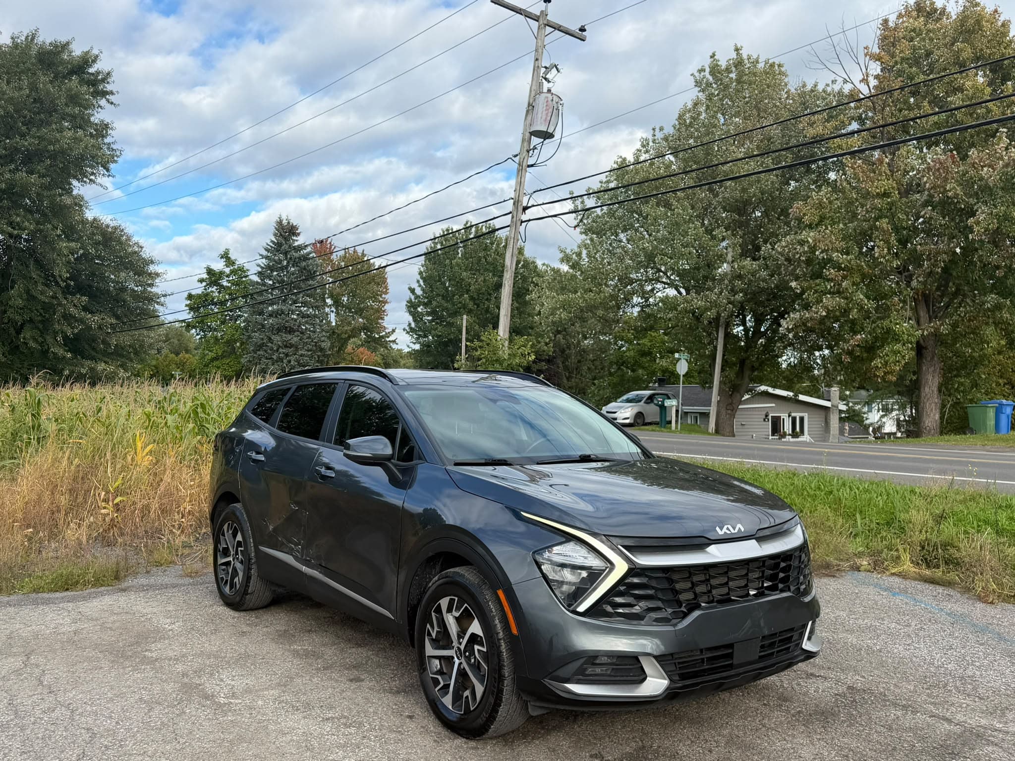 KIA SPORTAGE 2023 AWD véhicule importé du Canada vers la Côte d'Ivoire - DK Vortex