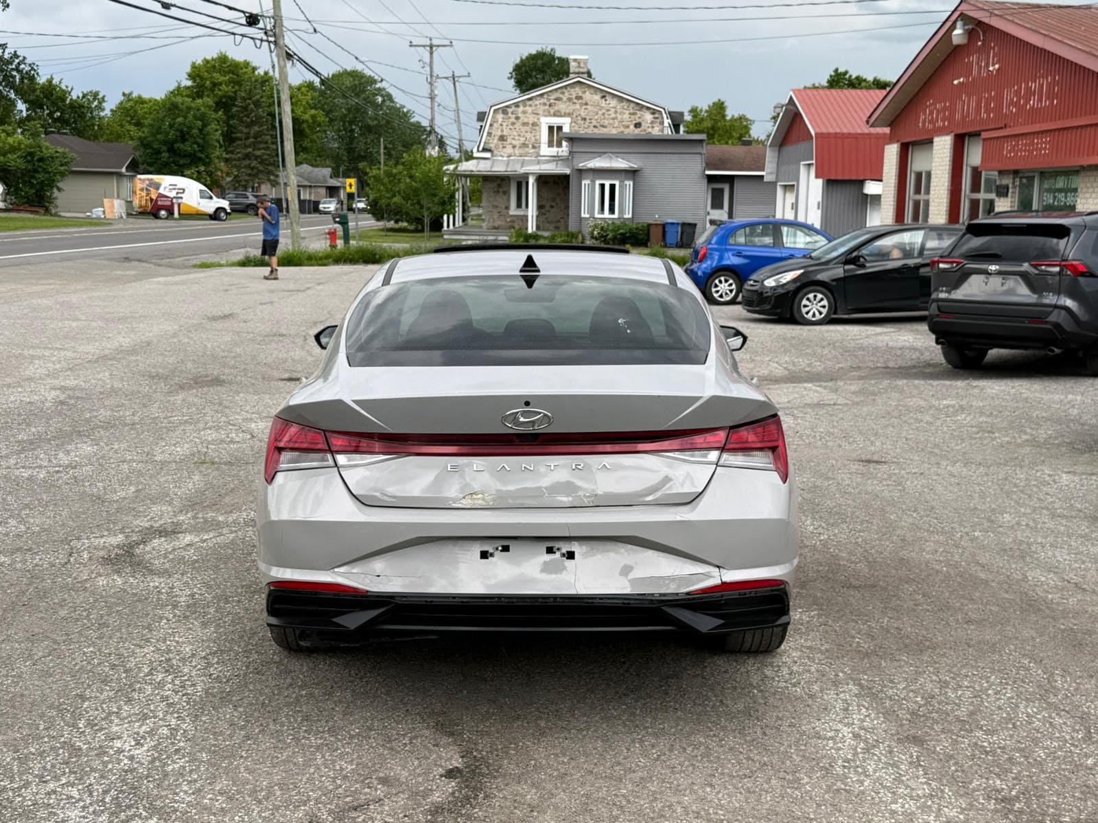 HYUNDAI ELANTRA ULTIMATE véhicule importé du Canada vers la Côte d'Ivoire - DK Vortex