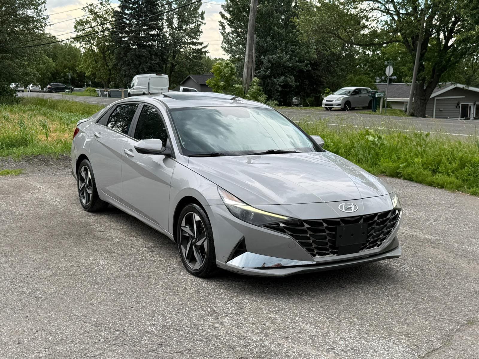 HYUNDAI ELANTRA ULTIMATE véhicule importé du Canada vers la Côte d'Ivoire - DK Vortex